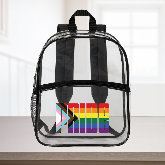Pride Clear Backpacks