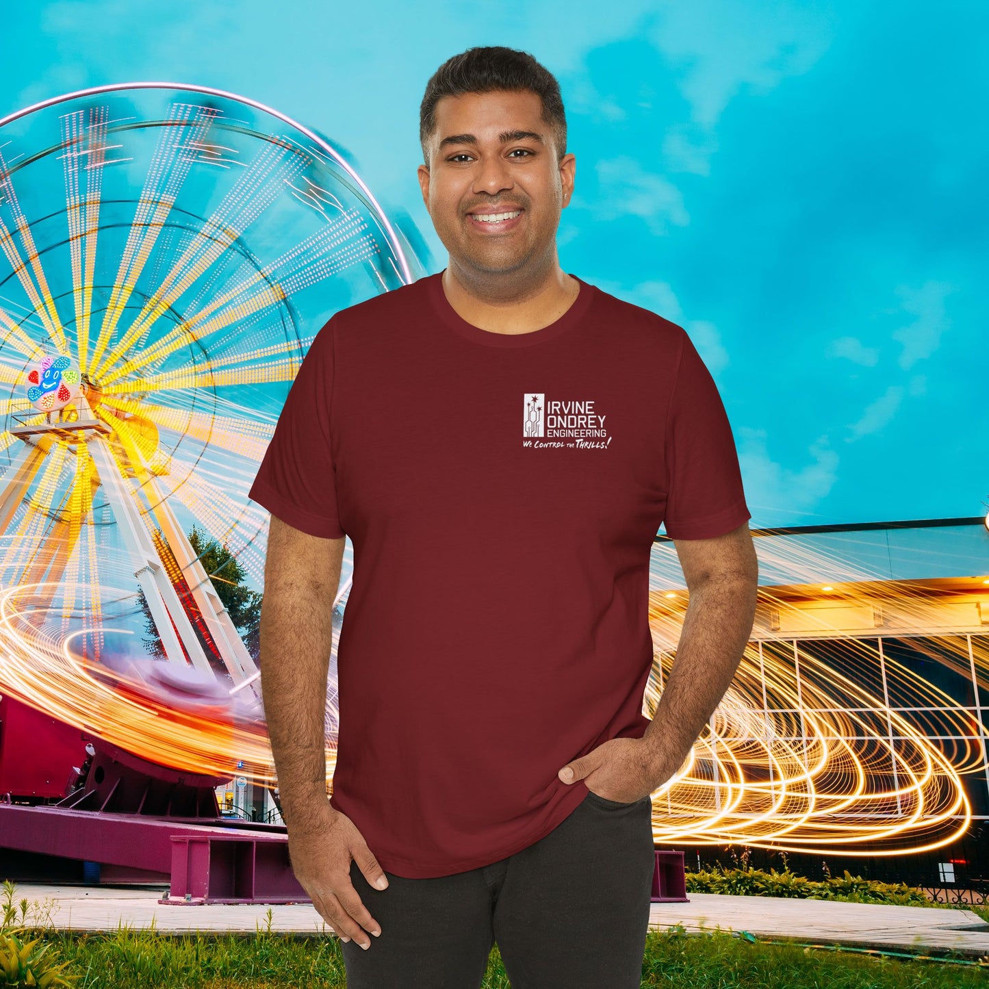 OG Steelie Tee (BACK graphic) • Irvine Ondrey Engineering