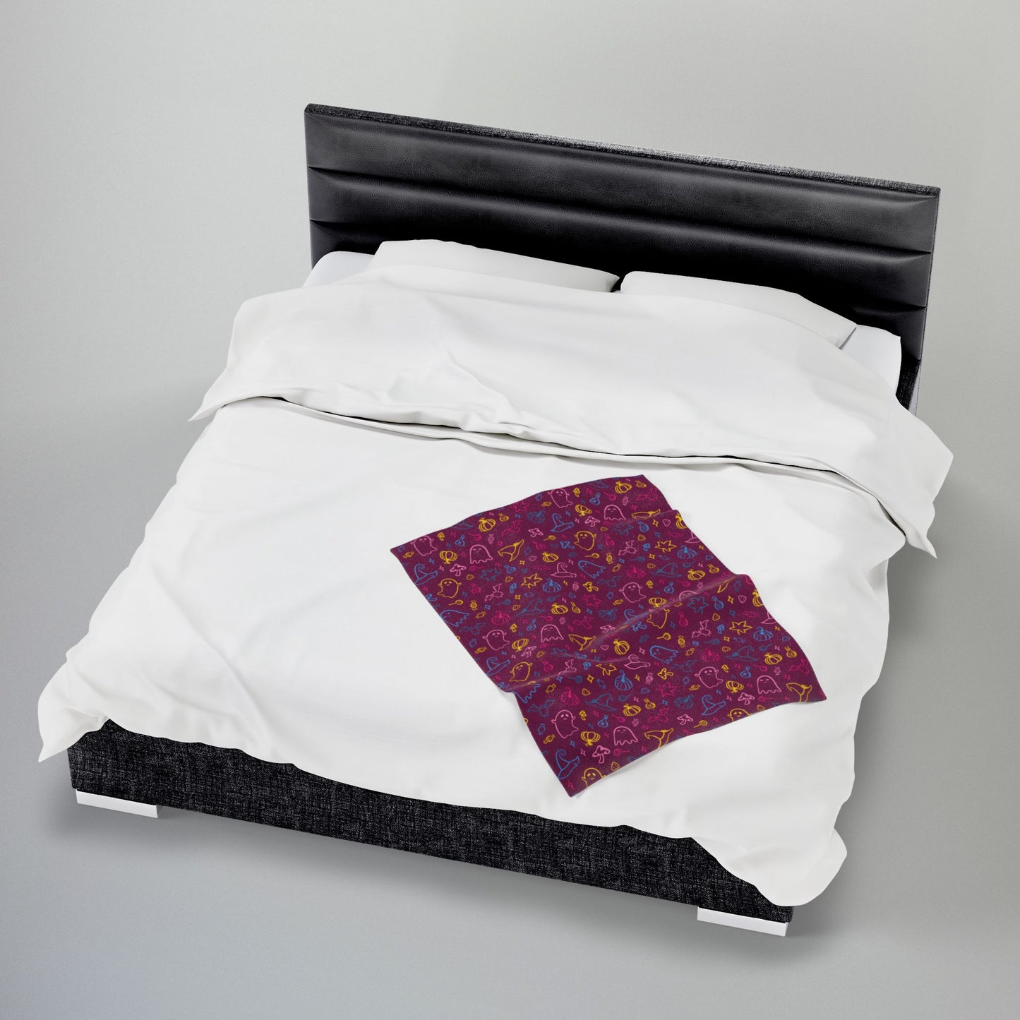 Pansexual Pride Halloween Velveteen Plush Blanket