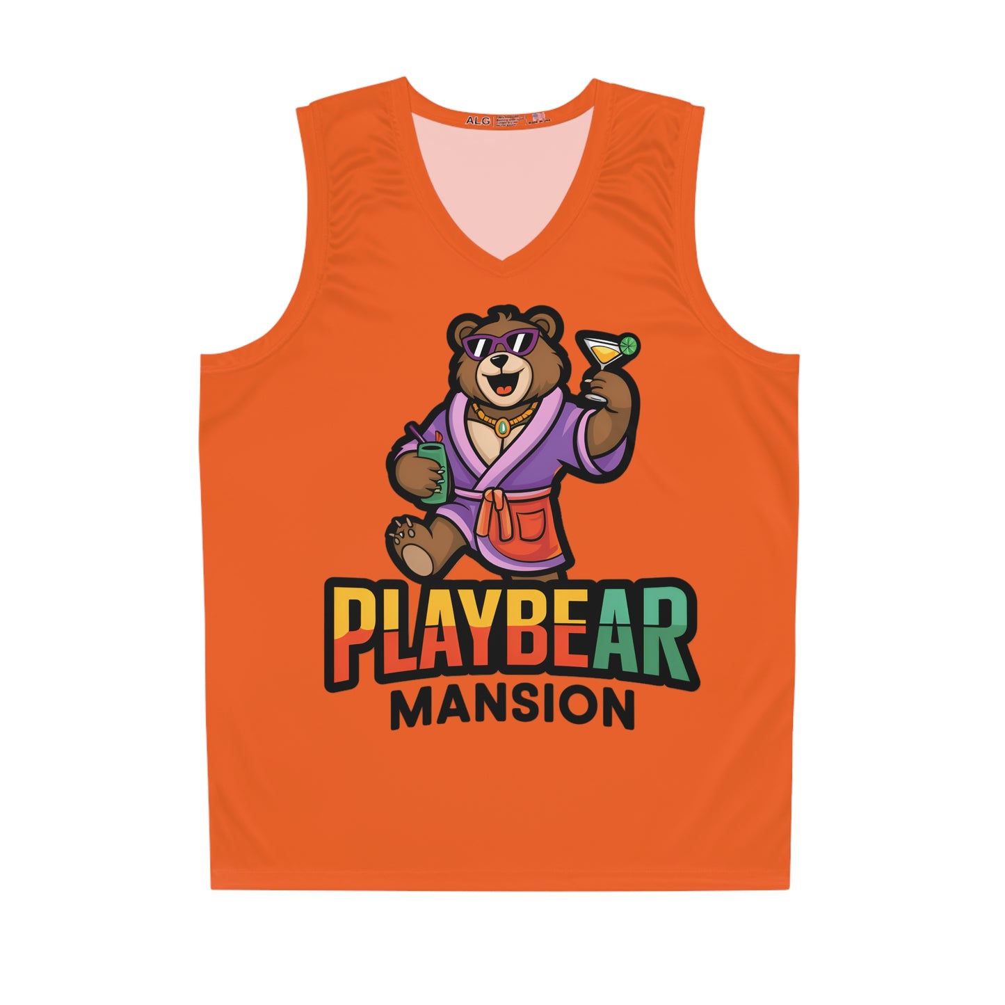 Playbear Mansion Basketball Jersey