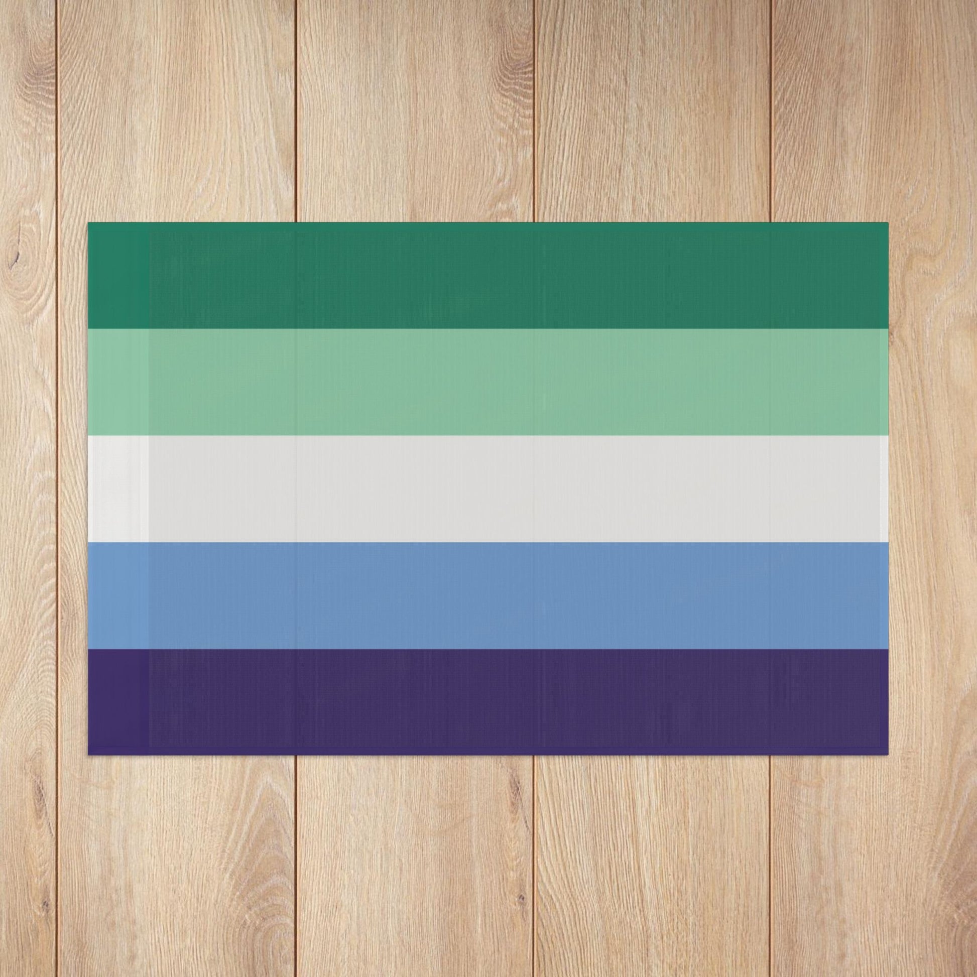 Gay Men Pride 5-Stripe Flag