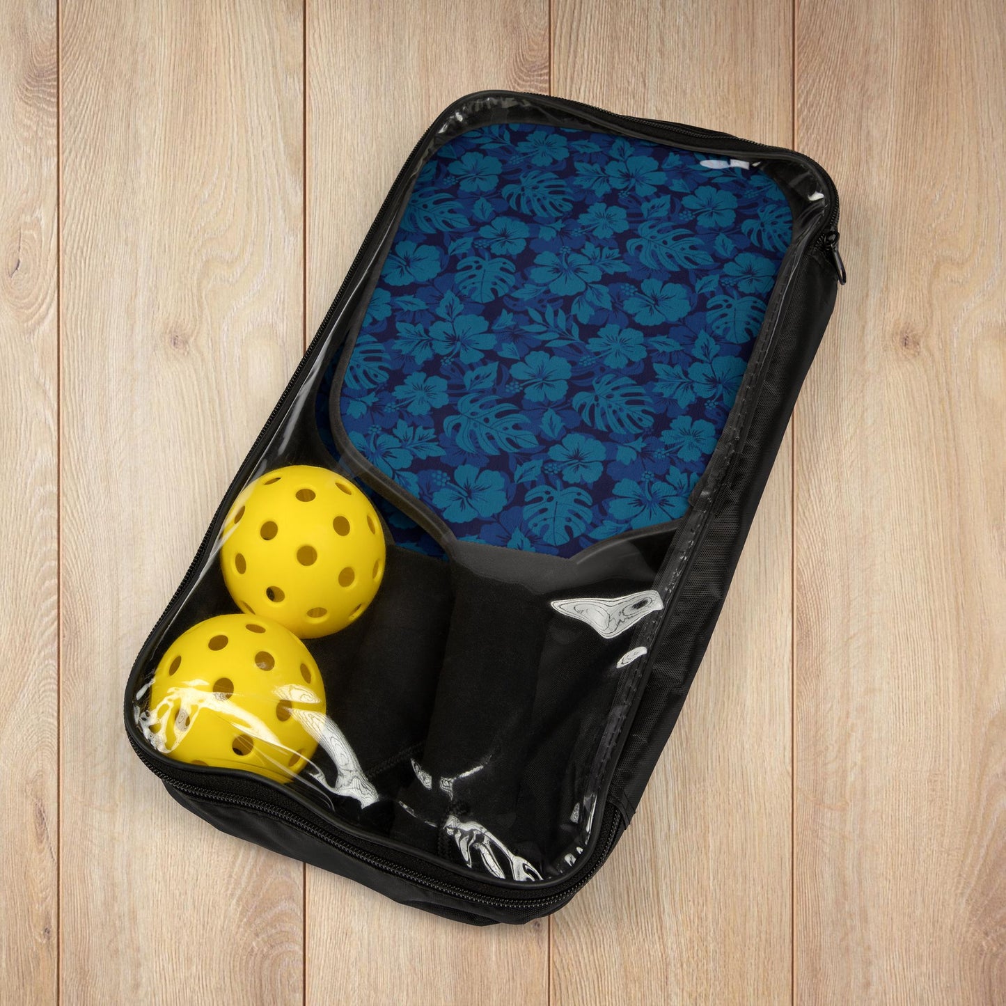 Blue Tropical Pickleball Paddles