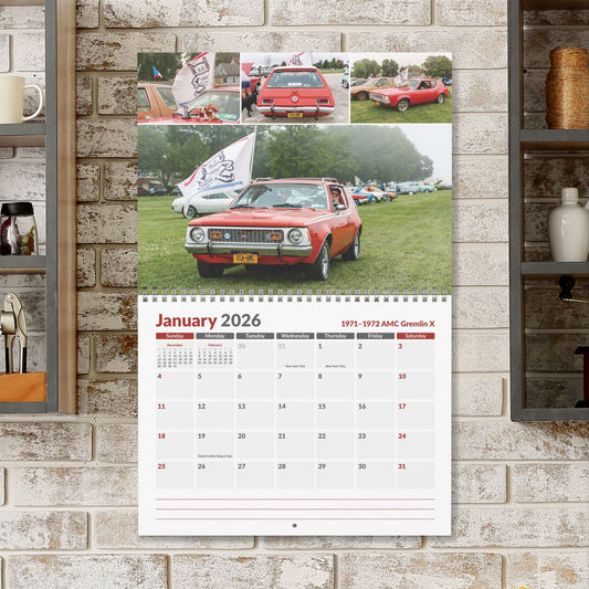 2026 AMC Gremlin Calendar • AMC Homecoming & AMC Races 2025