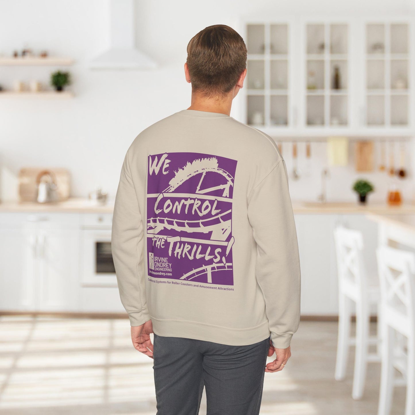OG Steelie Sweatshirt (BACK graphic) • Irvine Ondrey Engineering