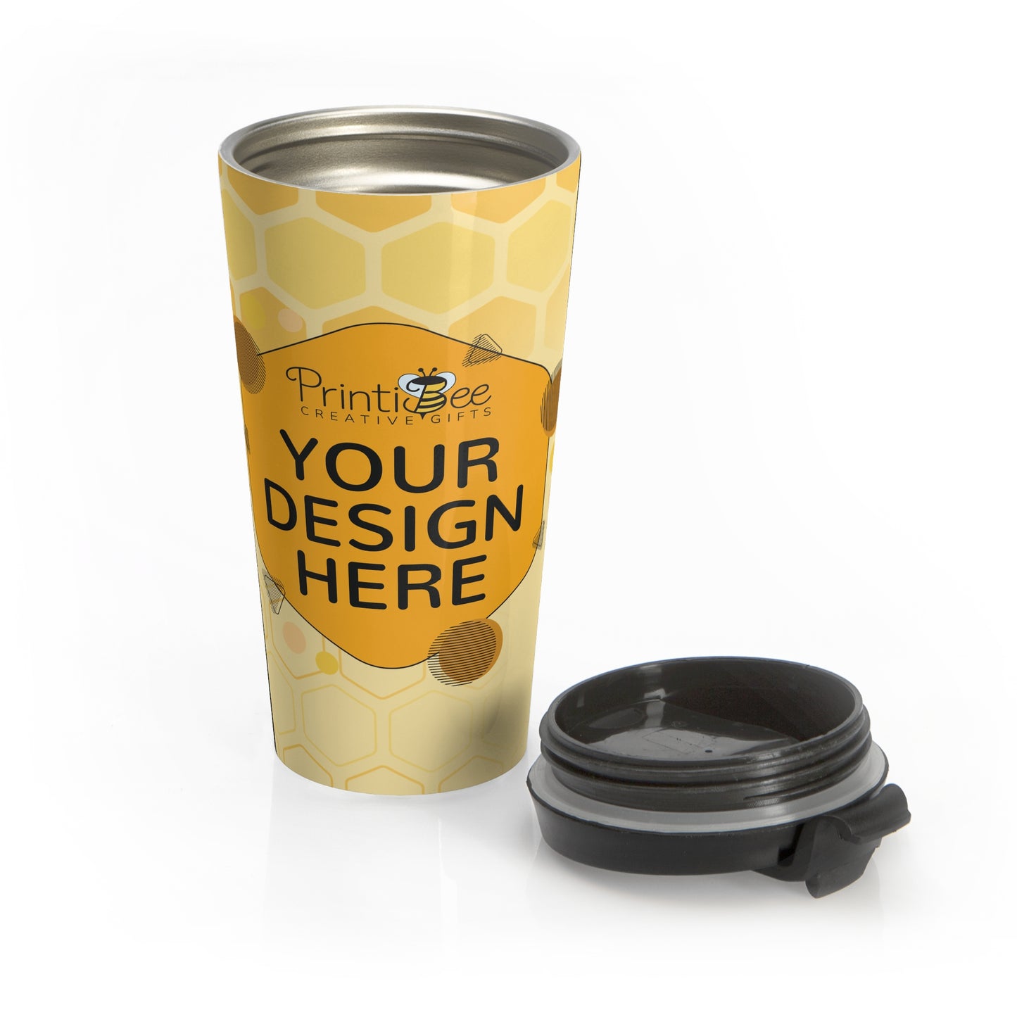 Custom Stainless Steel 15oz Travel Mug