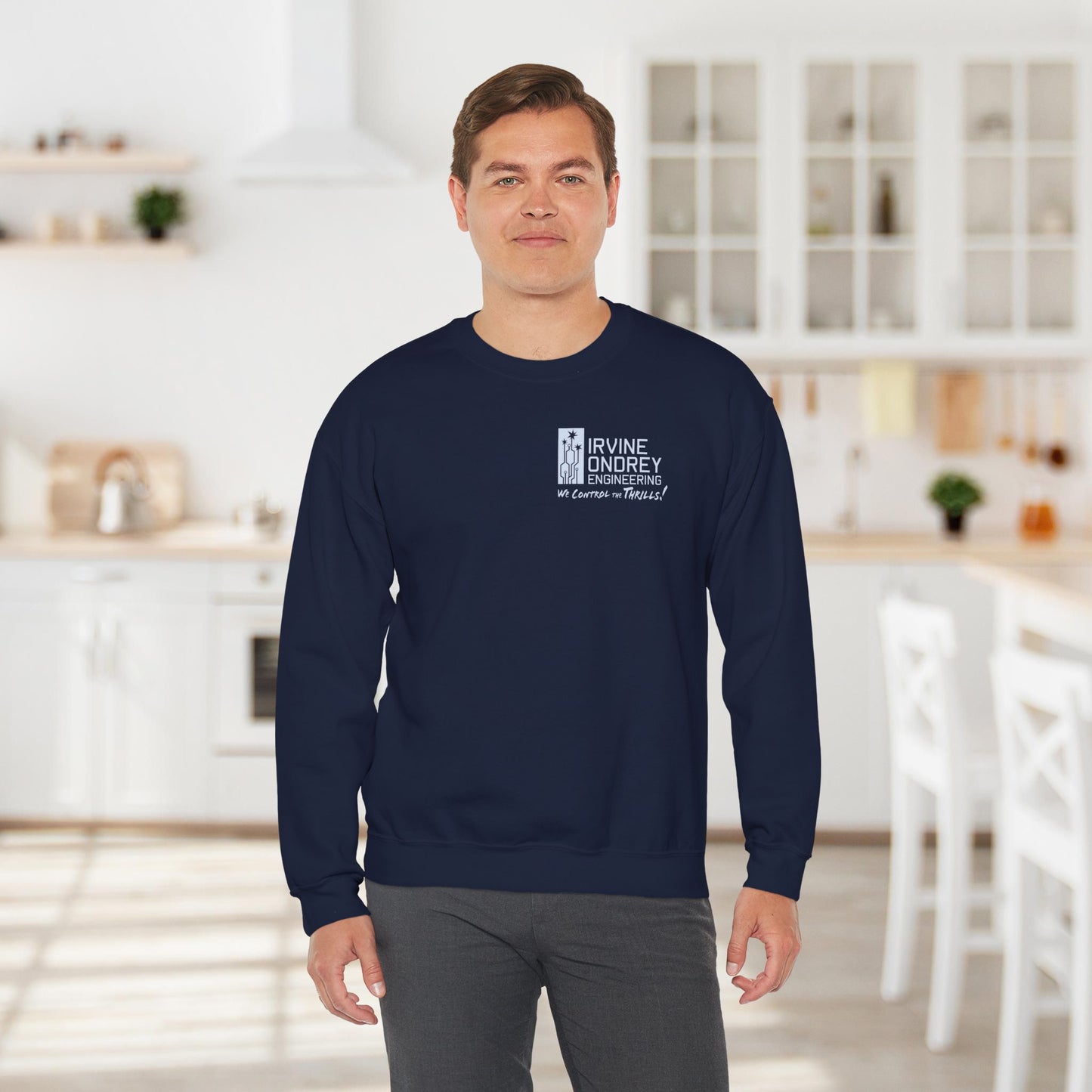 OG Woodie Sweatshirt (BACK graphic) • Irvine Ondrey Engineering
