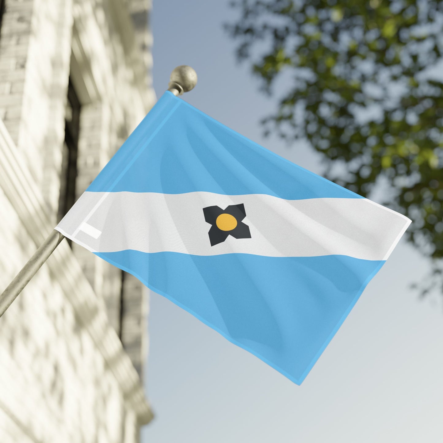 WI - Madison, Wisconsin Flag
