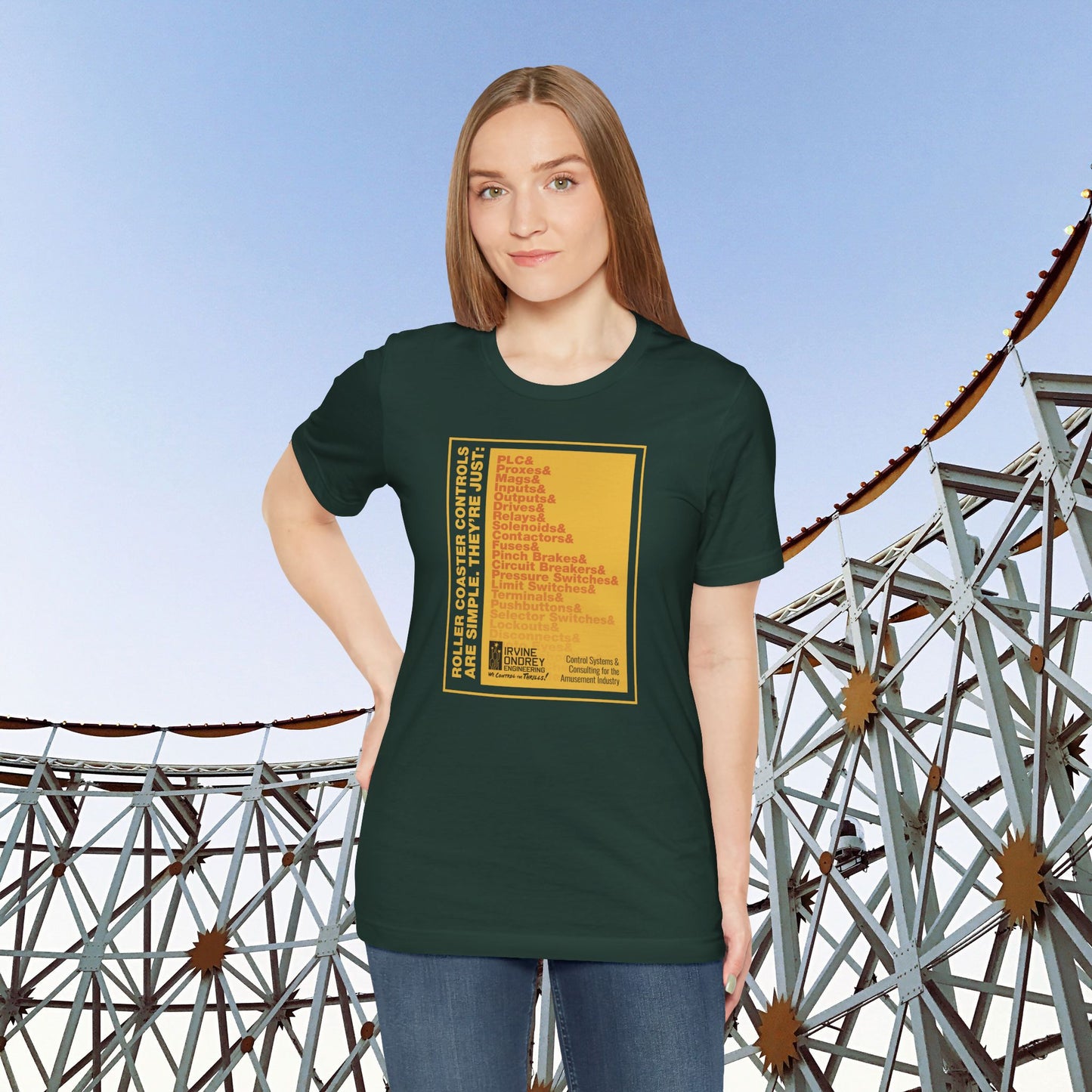 OG Controls Tee (FRONT graphic) • Irvine Ondrey Engineering