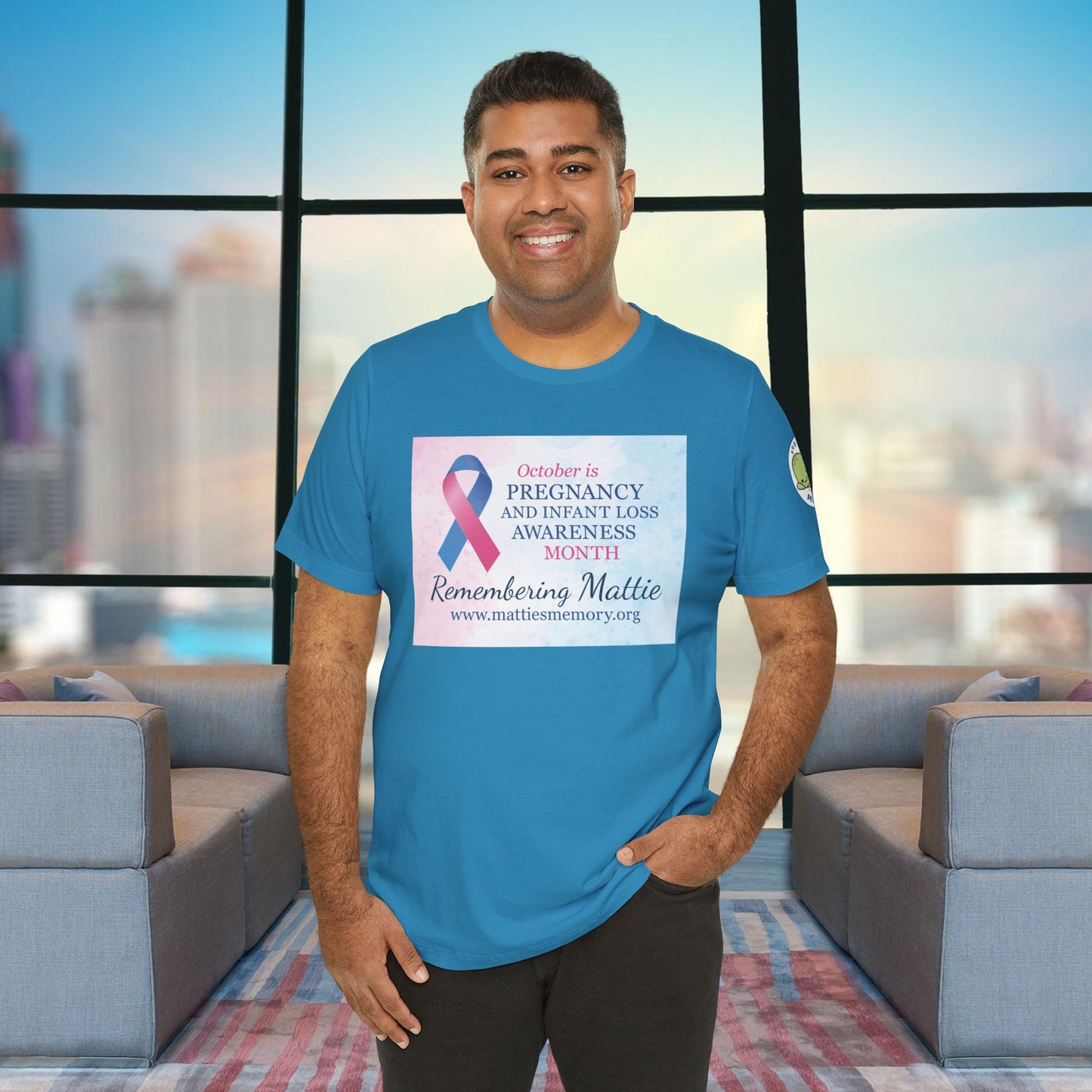 Pregnancy & Infant Loss Awareness Tee • Mattie's Memory
