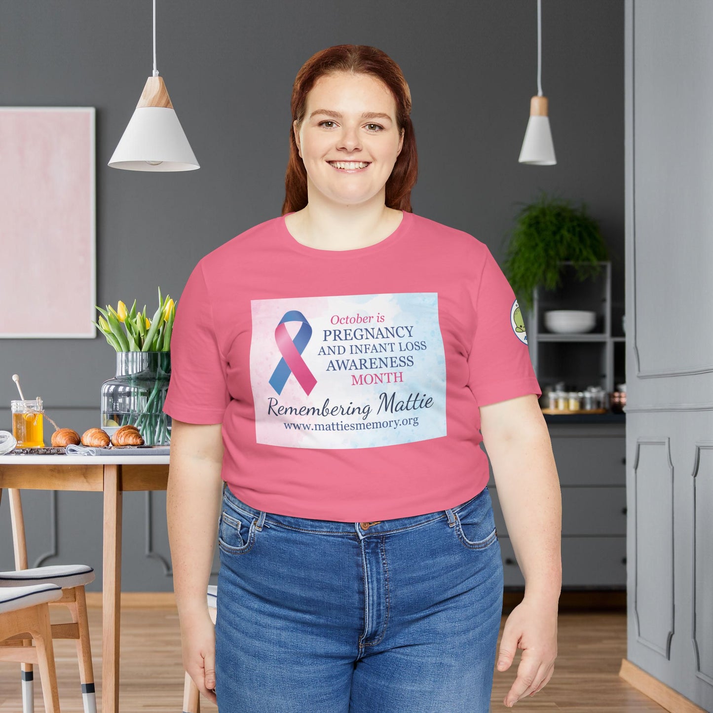 Pregnancy & Infant Loss Awareness Tee • Mattie's Memory