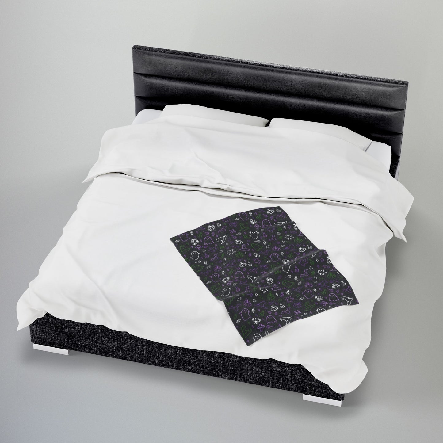 Genderqueer Pride Halloween Velveteen Plush Blanket