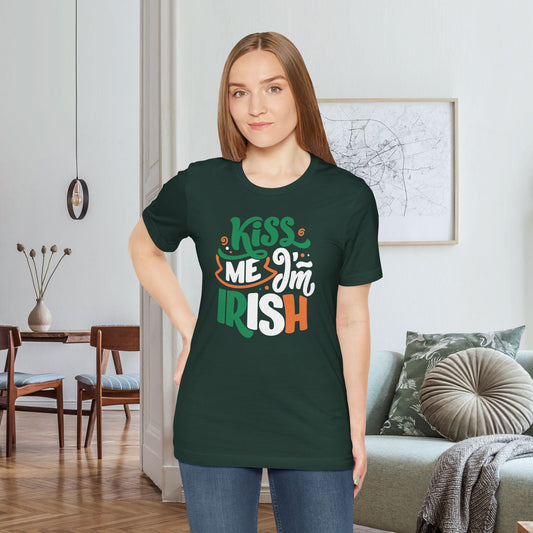 Forest Kiss Me I'm Irish St. Patrick's Day Tee