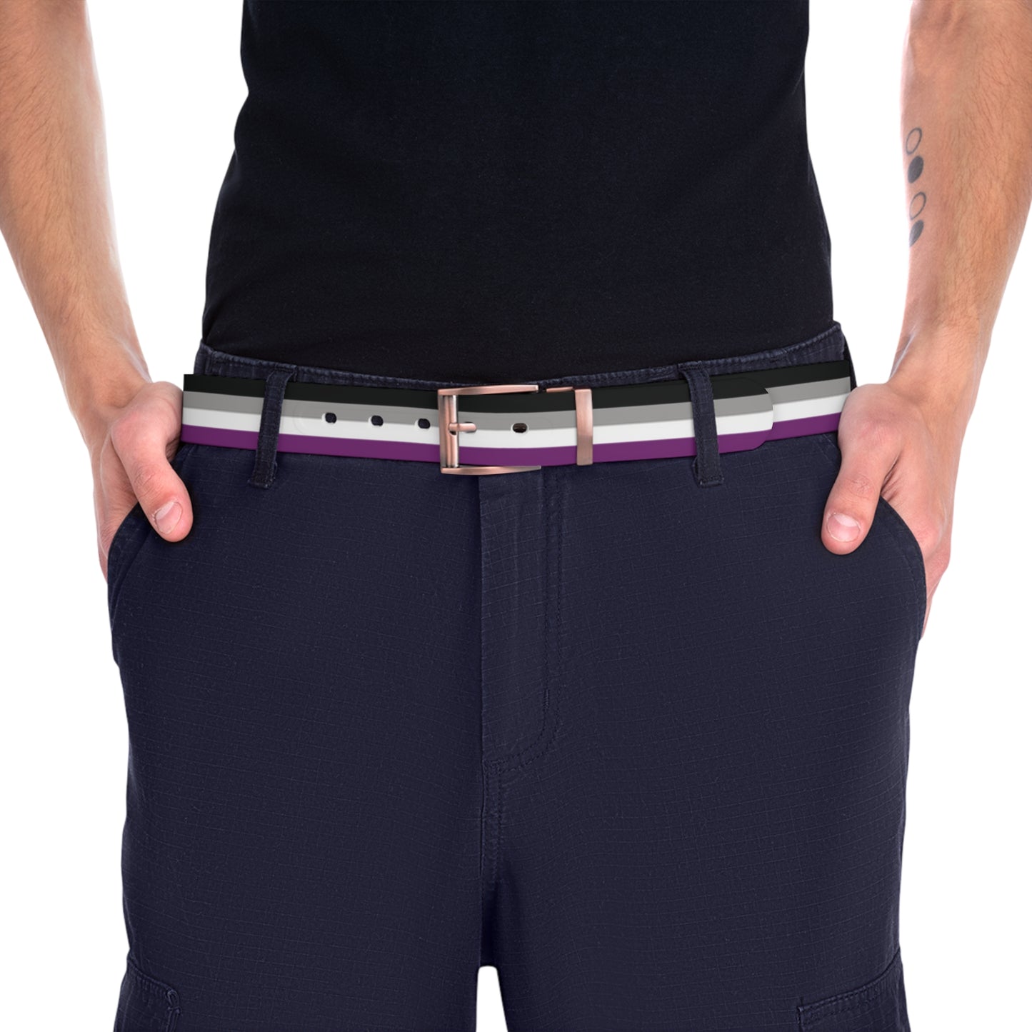 Asexual Pride Flag Belt