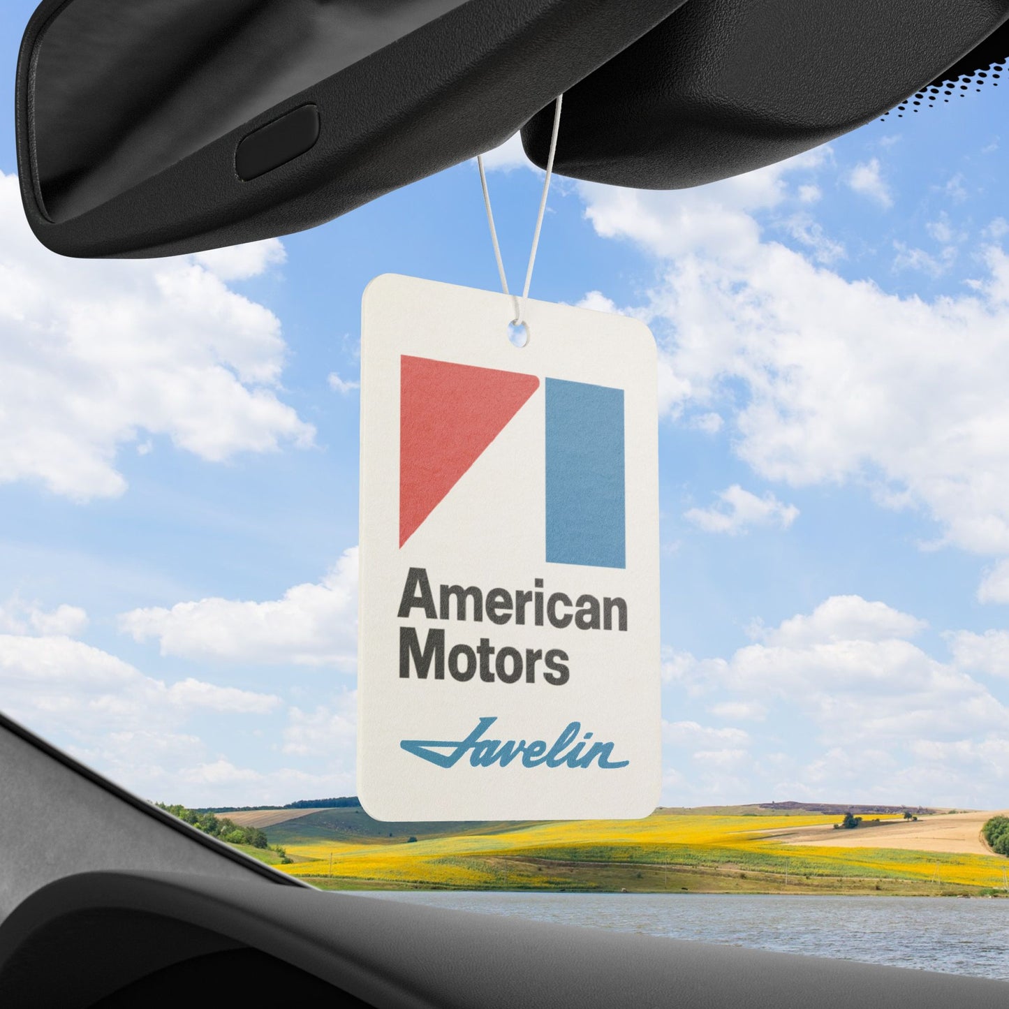 AMC Blue Javelin Logos Custom Air Freshener