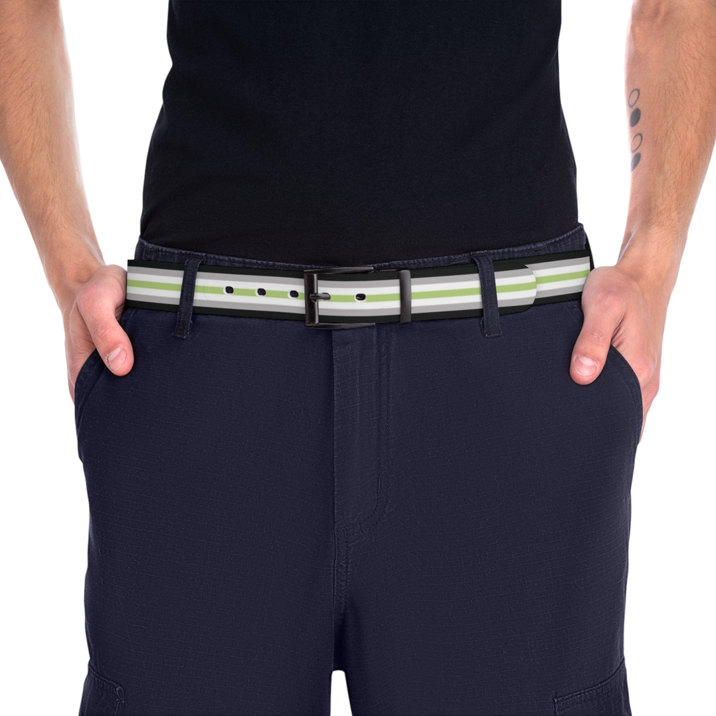 Agender Pride Flag Belt