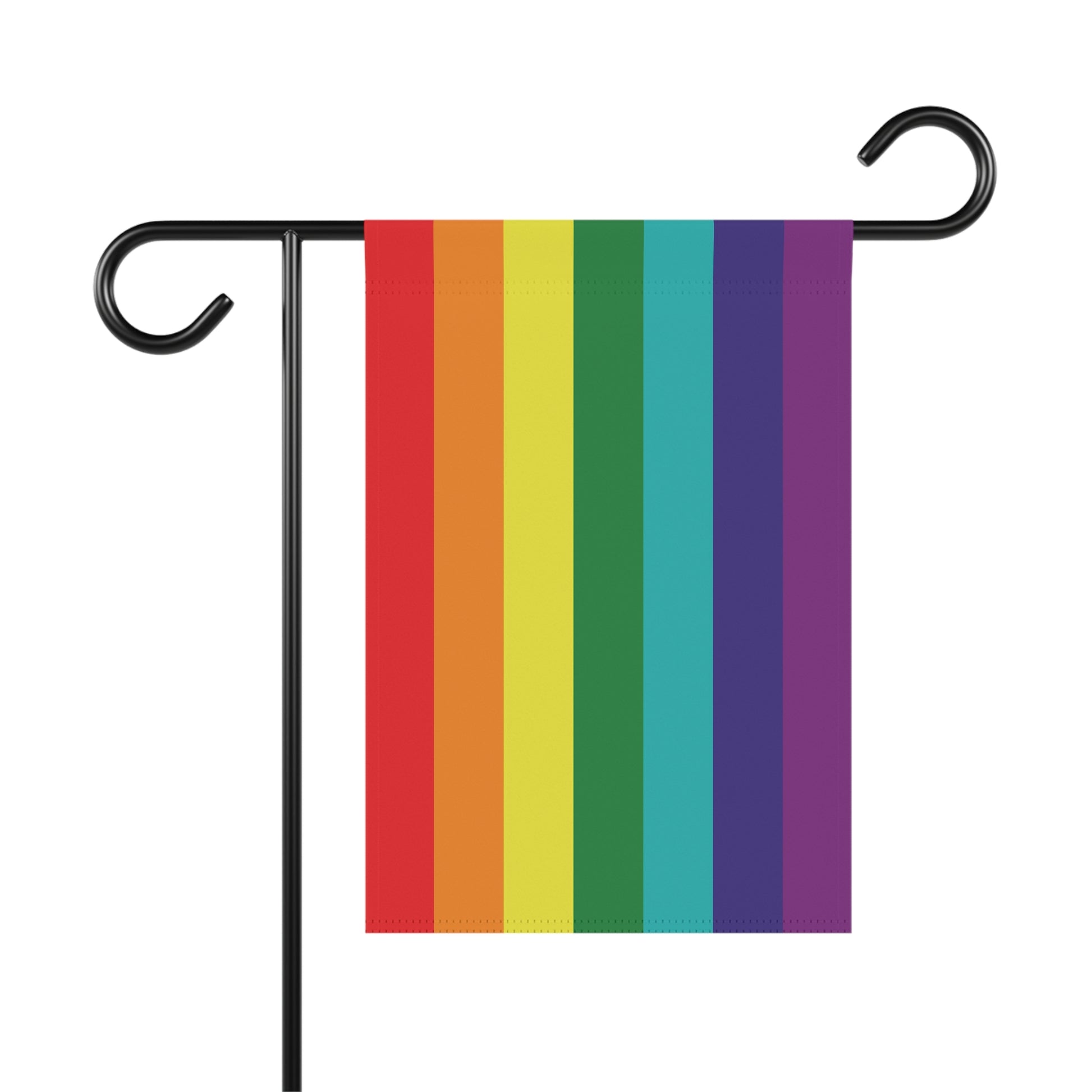 Rainbow Pride 7-Stripe Garden Banner