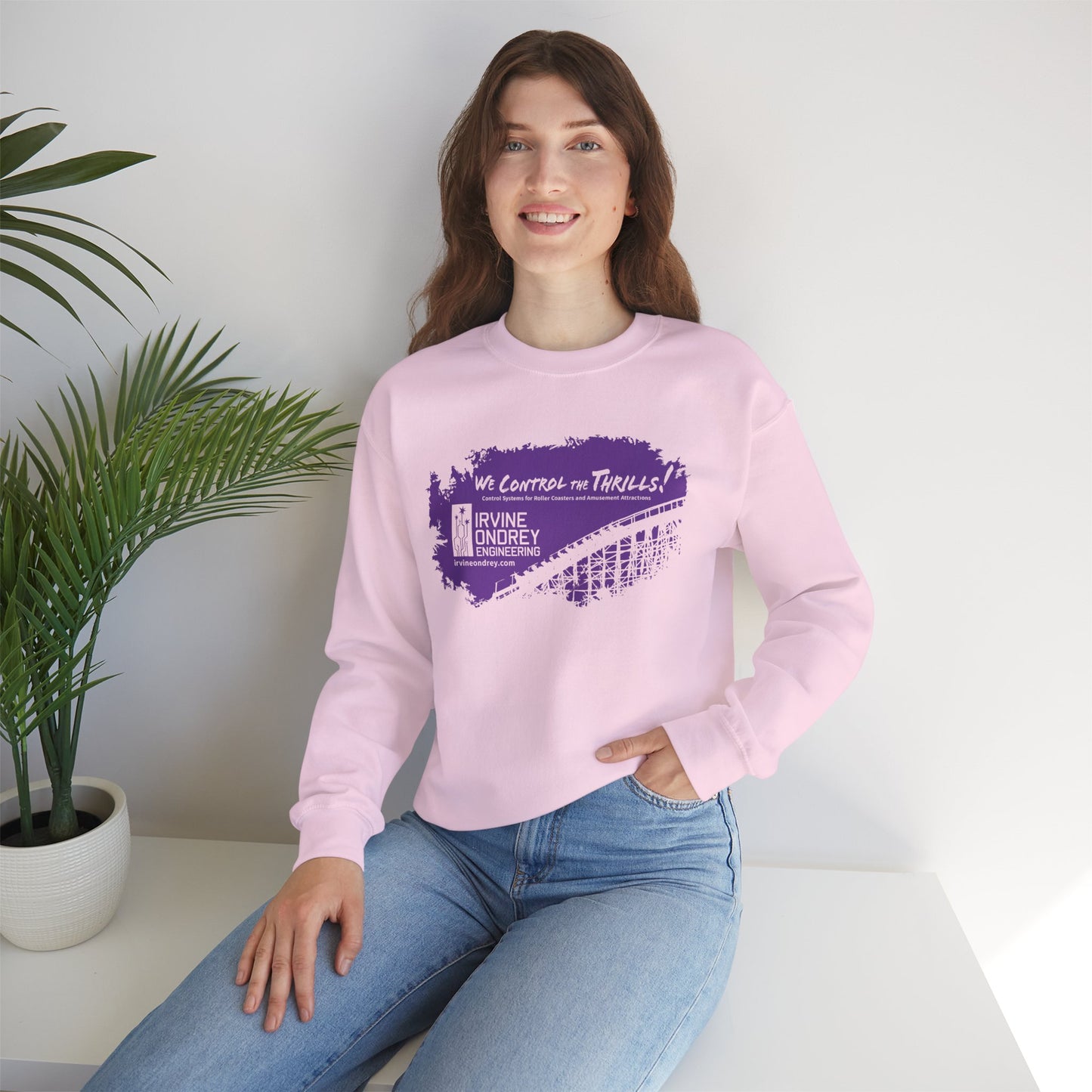 OG Woodie Sweatshirt (FRONT graphic) • Irvine Ondrey Engineering
