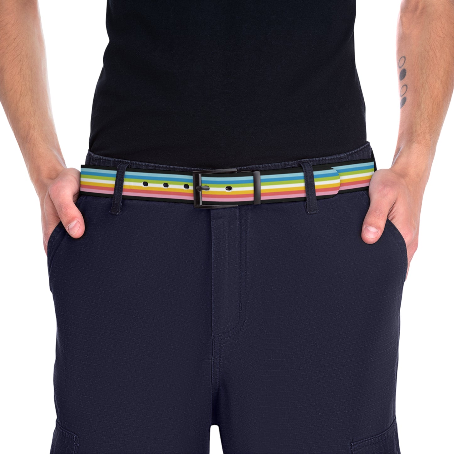Queer Pride Flag Belt