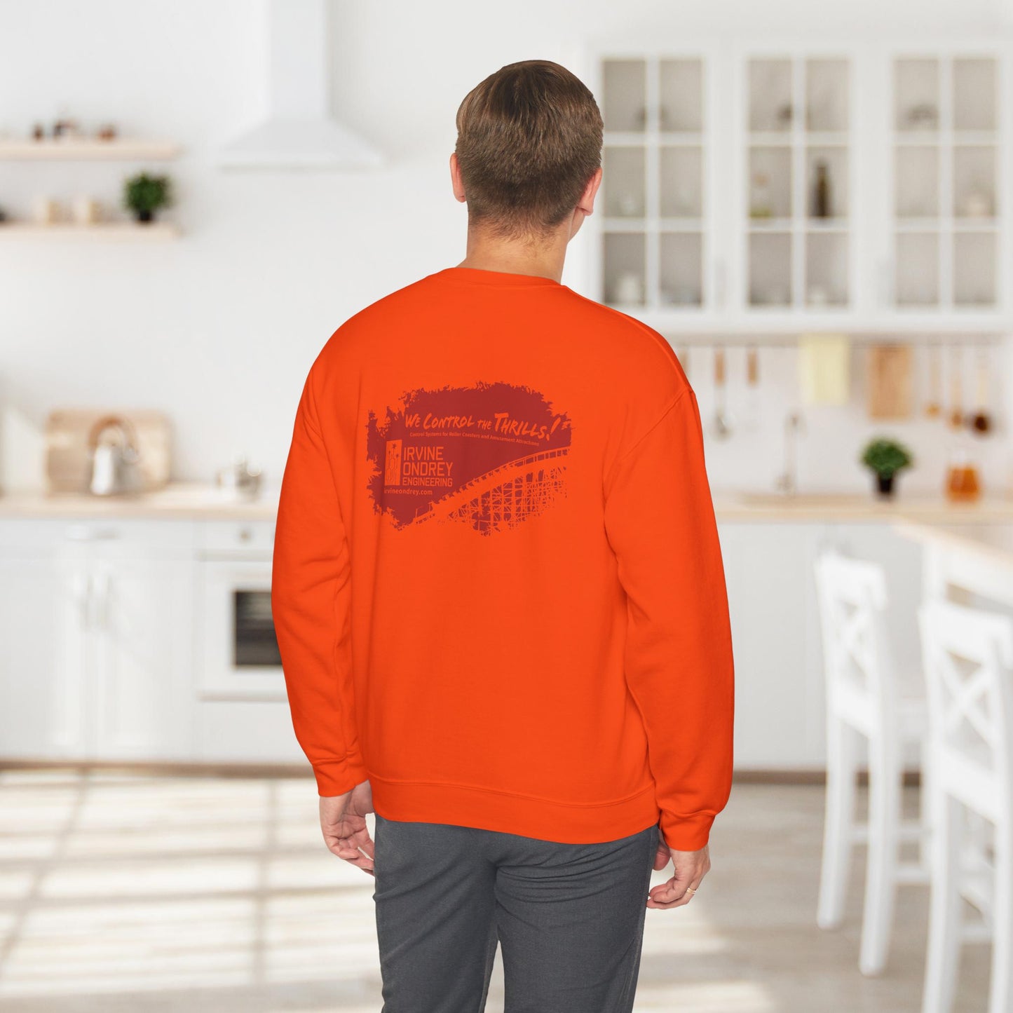 OG Woodie Sweatshirt (BACK graphic) • Irvine Ondrey Engineering