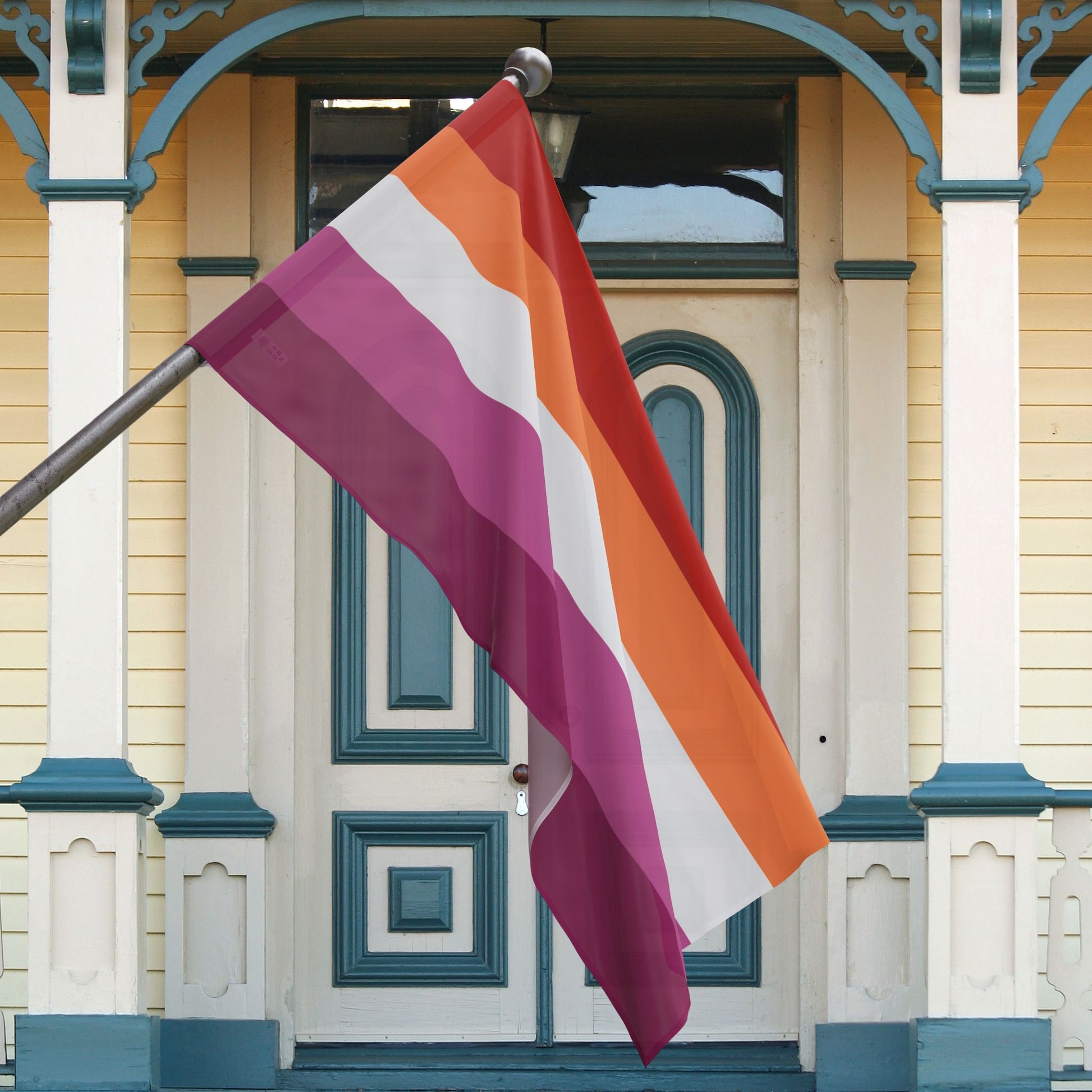Lesbian Pride 5-Stripe Sunset Flag