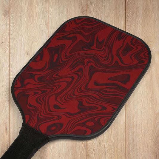 Red Swirl Pickleball Paddles