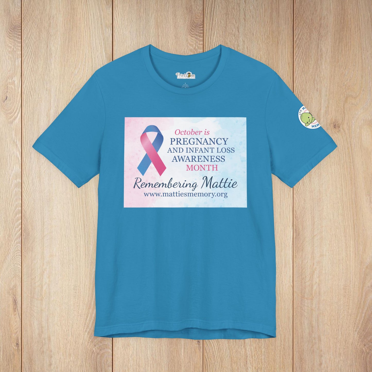 Pregnancy & Infant Loss Awareness Tee • Mattie's Memory