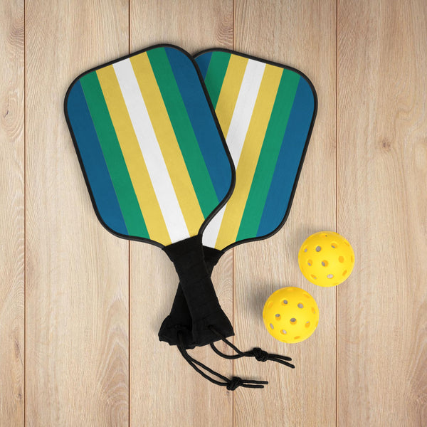 7.5'' × 15.5'' Non-Binary Man Pride Flag Pickleball Kit
