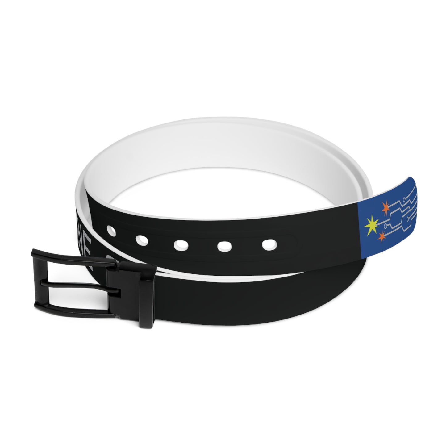 Black Irvine Ondrey Engineering Logo Belt