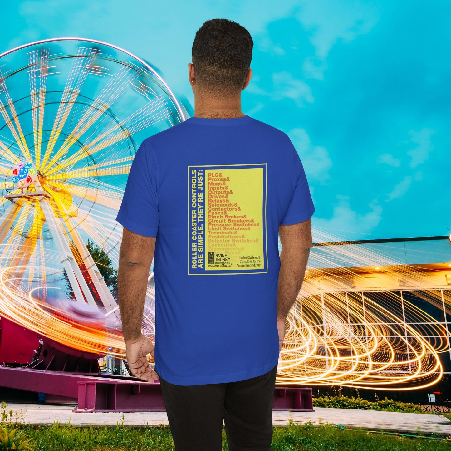 OG Controls Tee (BACK graphic) • Irvine Ondrey Engineering