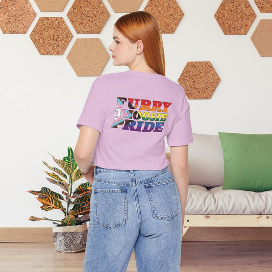 Lilac Personalized Furry Amusement Park Thoosie Pride Tee