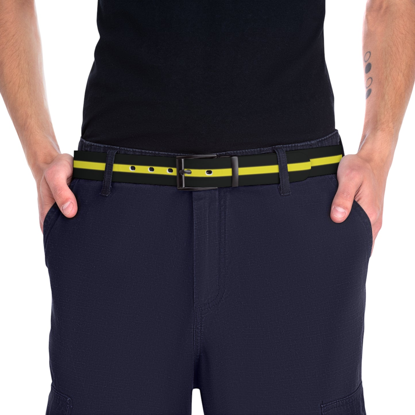 Thin Yellow Line Flag Belt