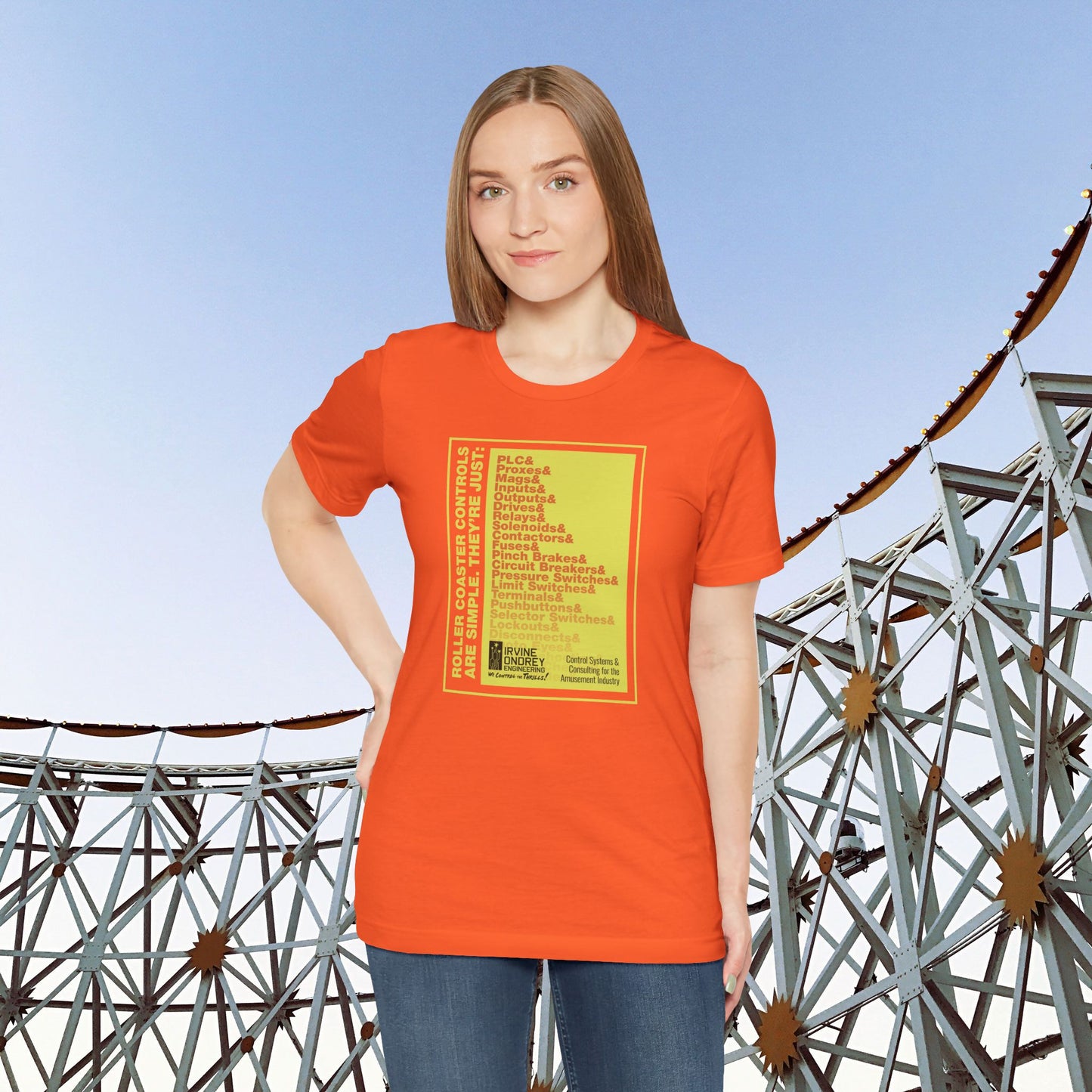 OG Controls Tee (FRONT graphic) • Irvine Ondrey Engineering