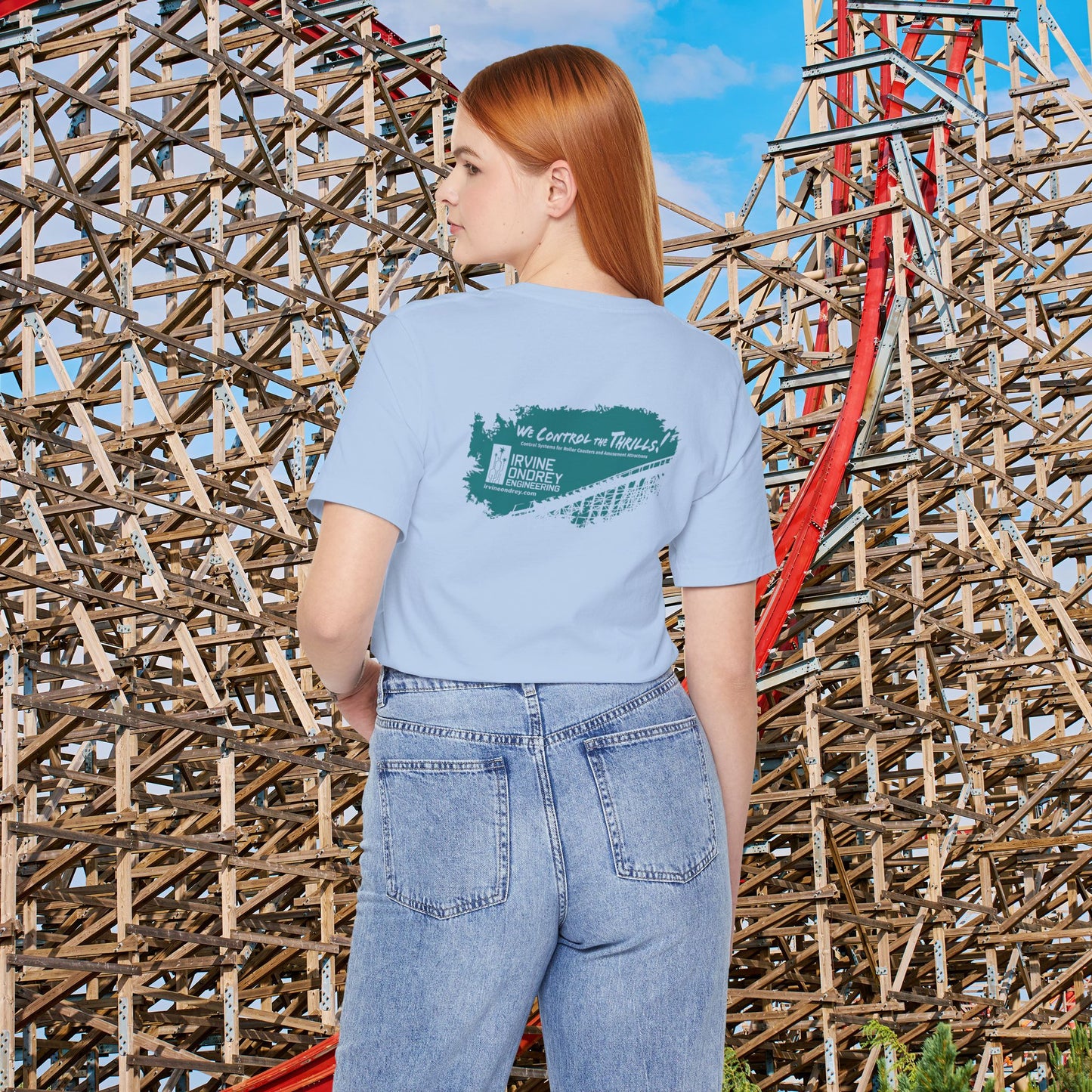 OG Woodie Tee (BACK graphic) • Irvine Ondrey Engineering