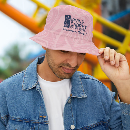 Pink Swirl Bucket Hat • Irvine Ondrey Engineering