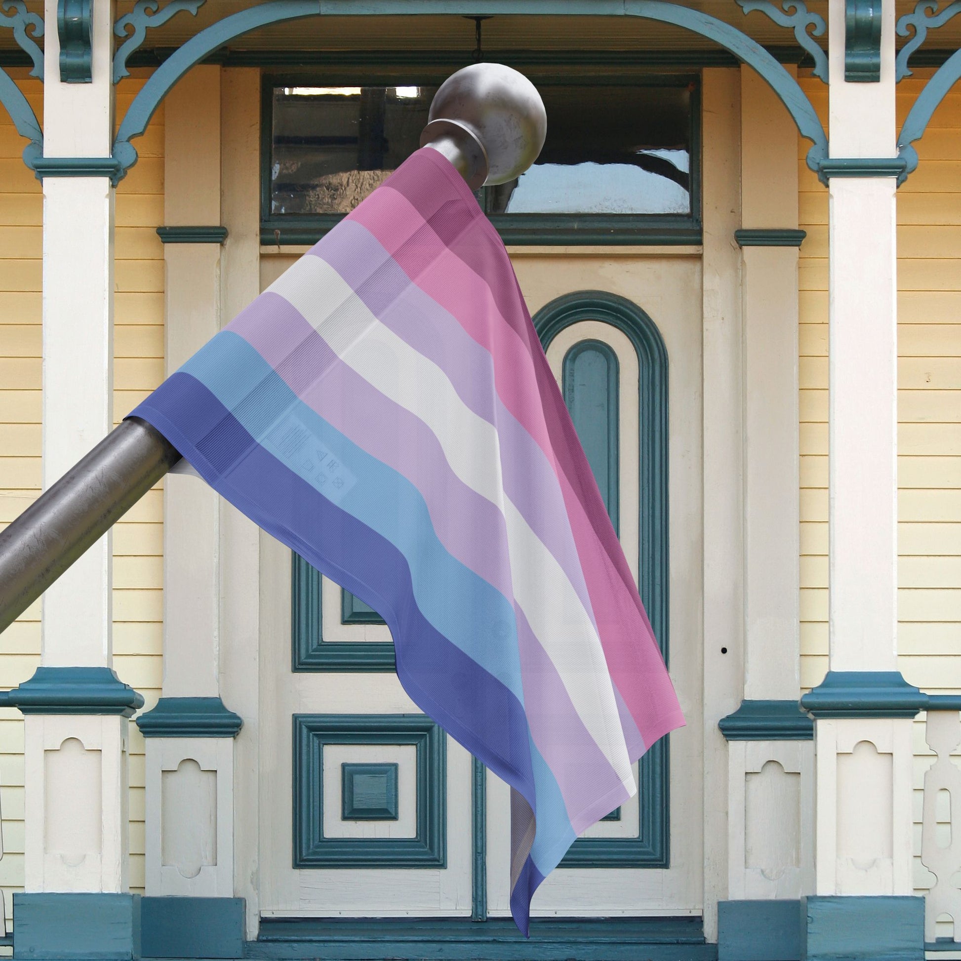 Bigender Purple Pride Flag