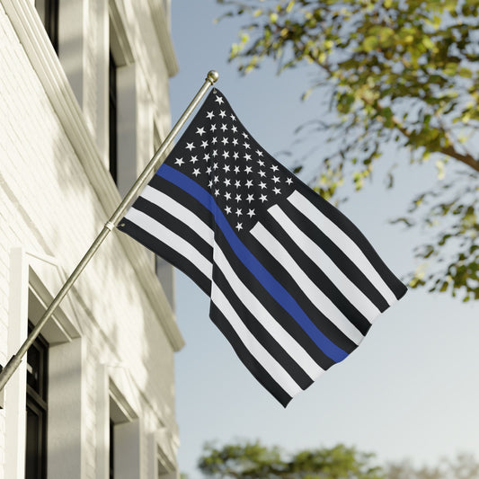 36'' × 60'' USA Thin Blue Line American Flag with Grommets