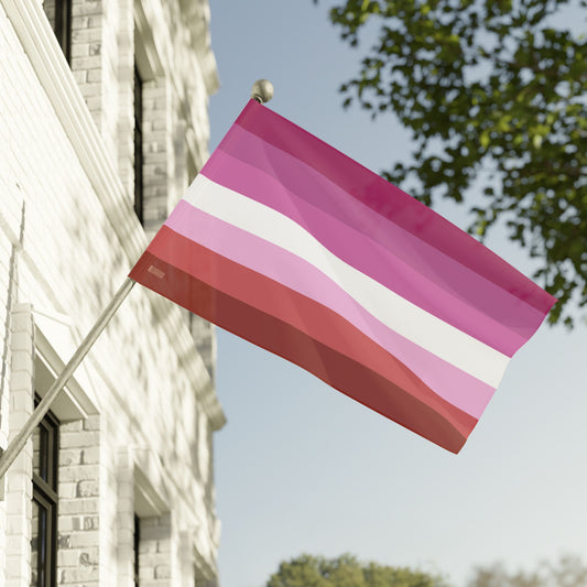 60" x 36" Lesbian Pride Pink 7-Stripe Flag