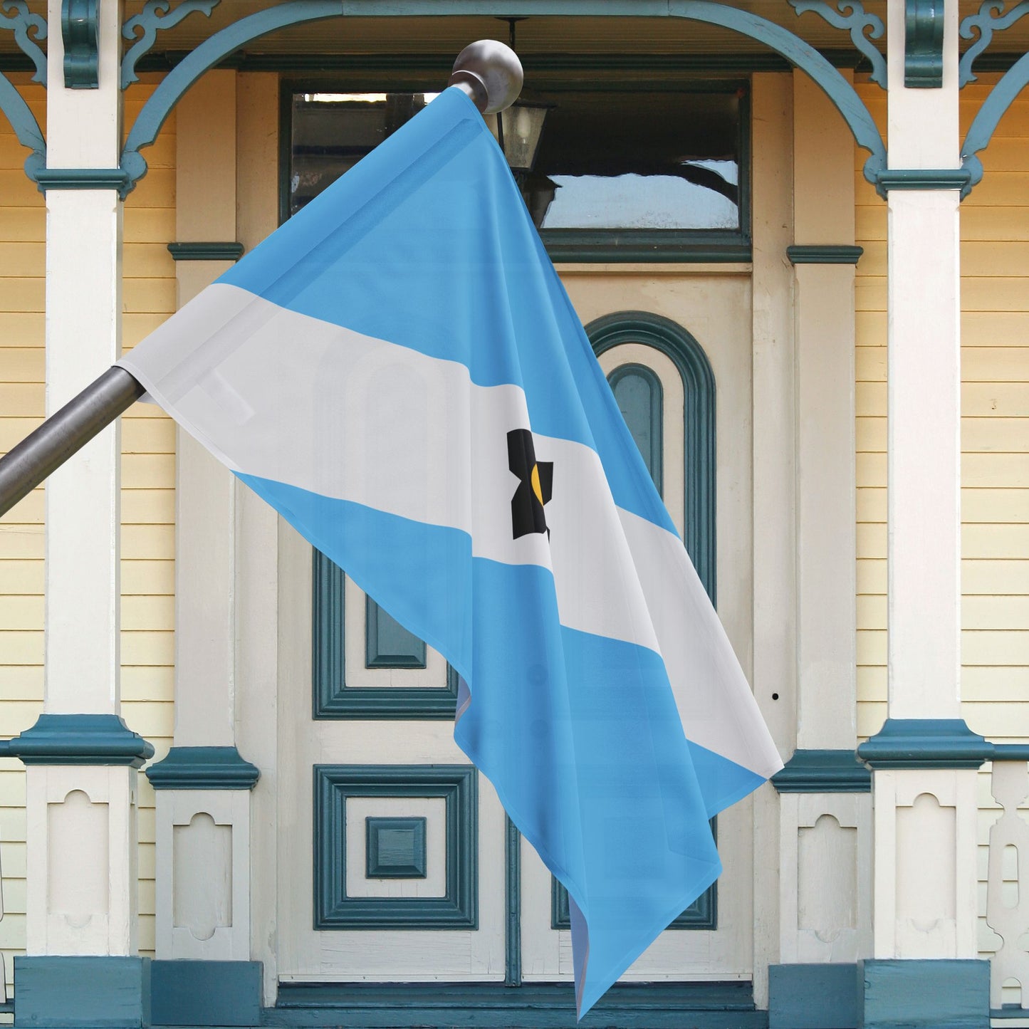 WI - Madison, Wisconsin Flag