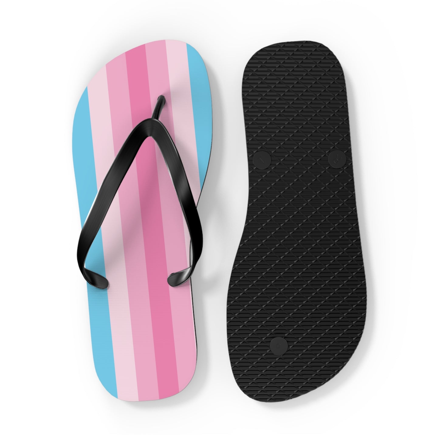 Transfeminine Pride Flip Flops