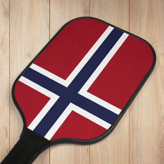 Norway Flag Pickleball Kit