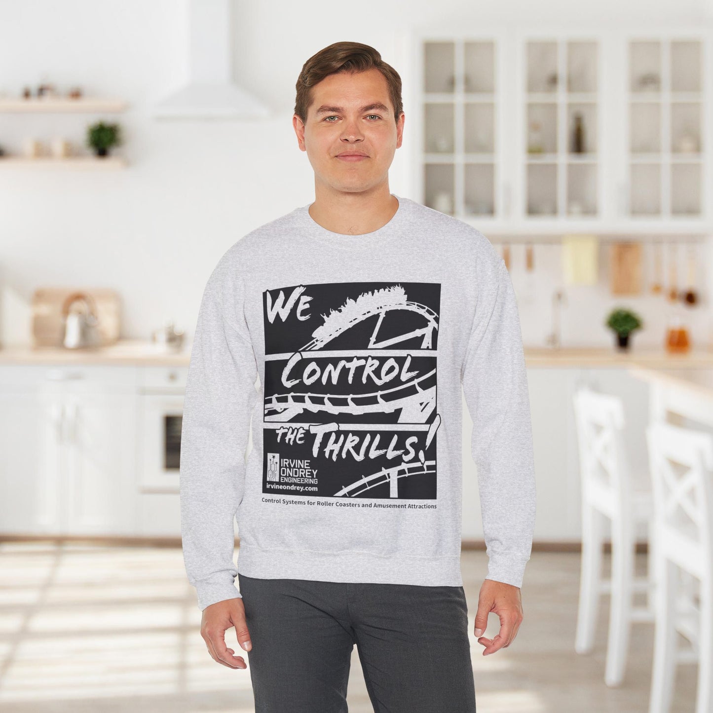 OG Steelie Sweatshirt (FRONT graphic) • Irvine Ondrey Engineering