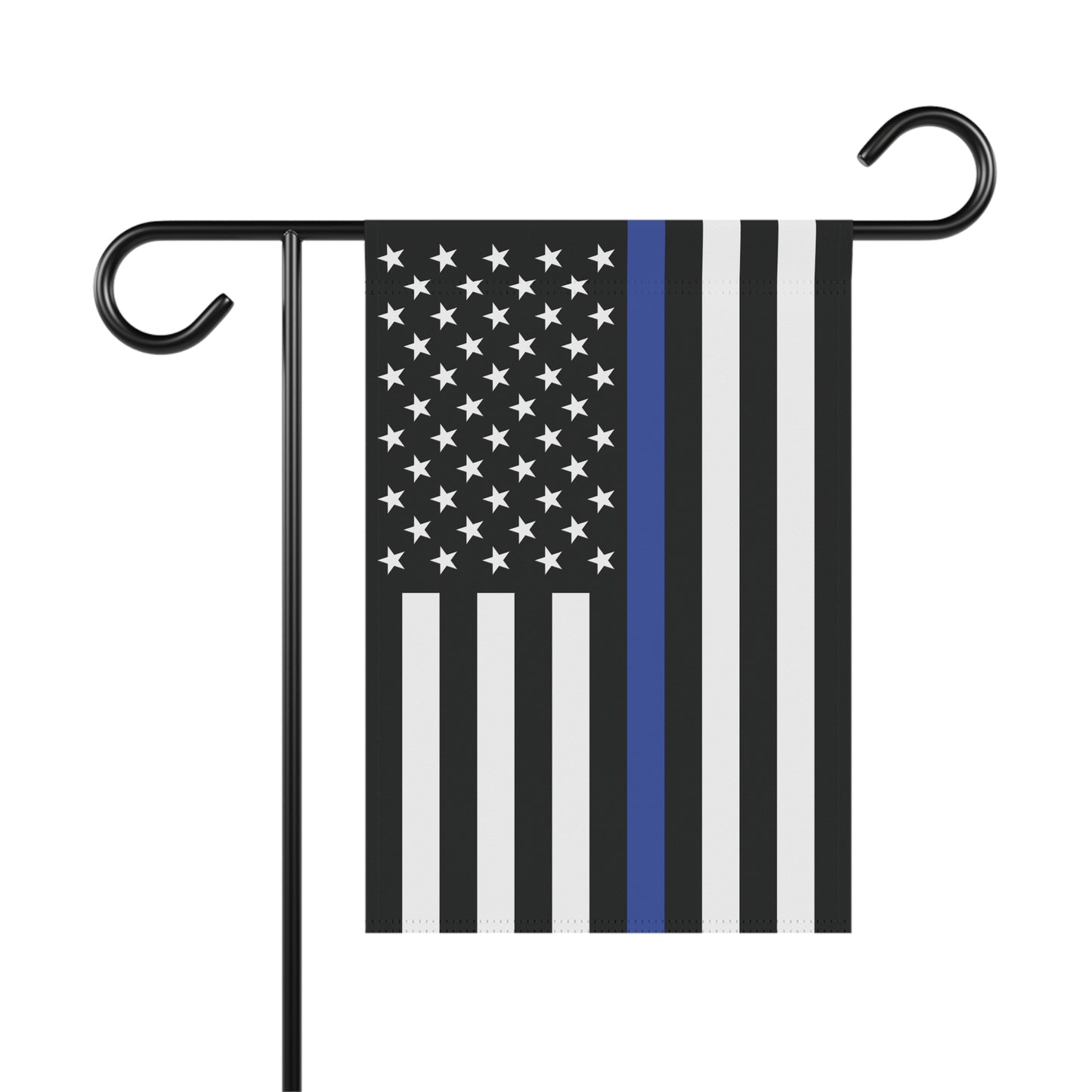 USA Thin Blue Line American Flag Garden Flag Banner