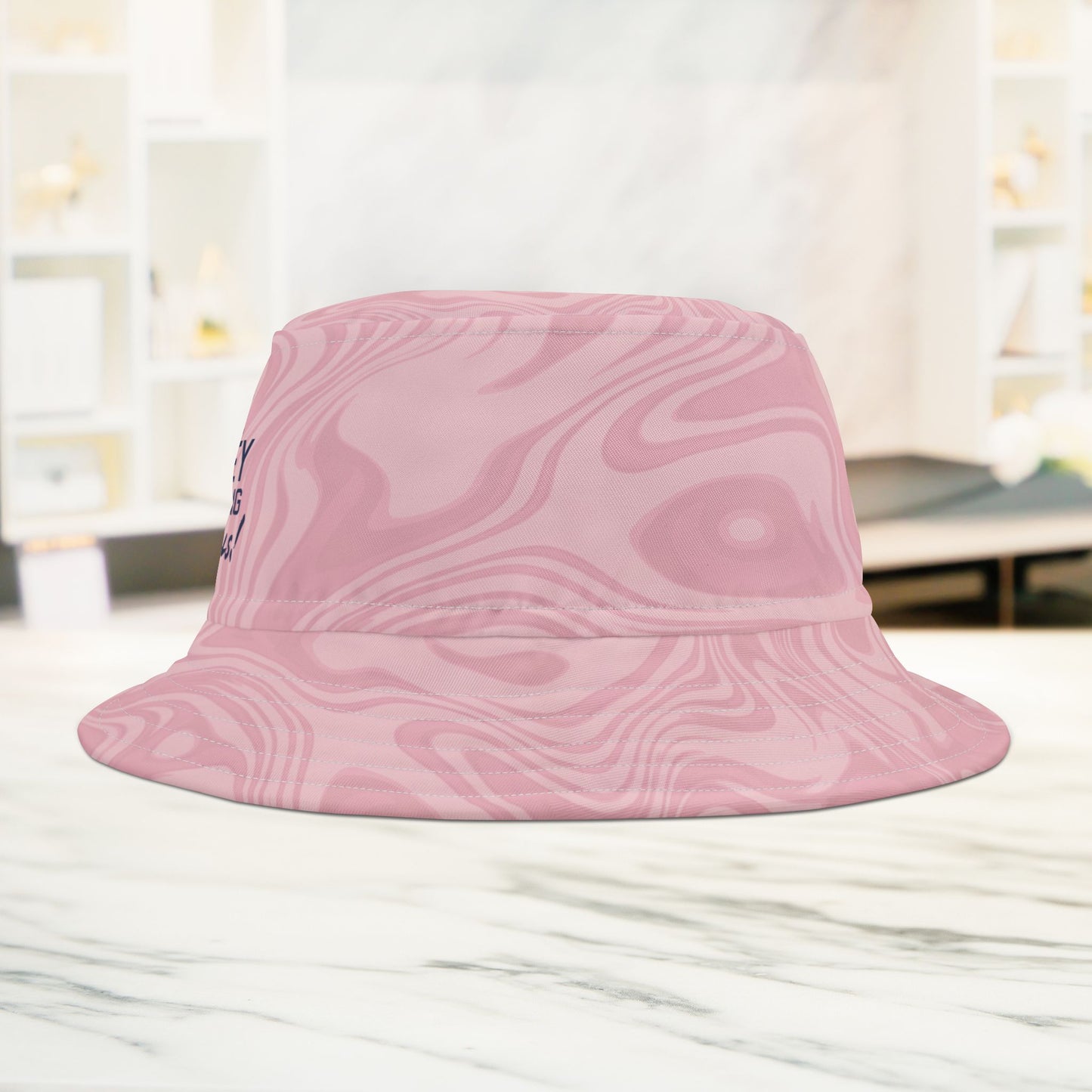 Pink Swirl Bucket Hat • Irvine Ondrey Engineering