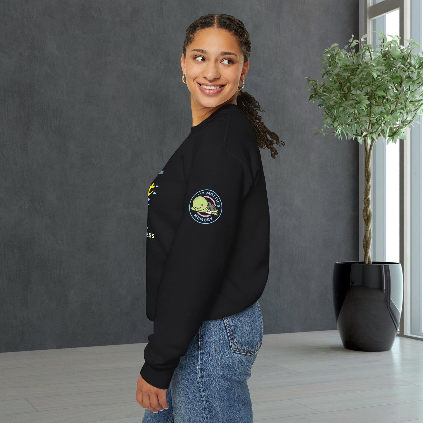 Mattie's Memory Wave of Light, Light the Hoan Bridge Sweatshirt, Milwaukee Wisconsin Infant & Pregnancy Loss Charity
