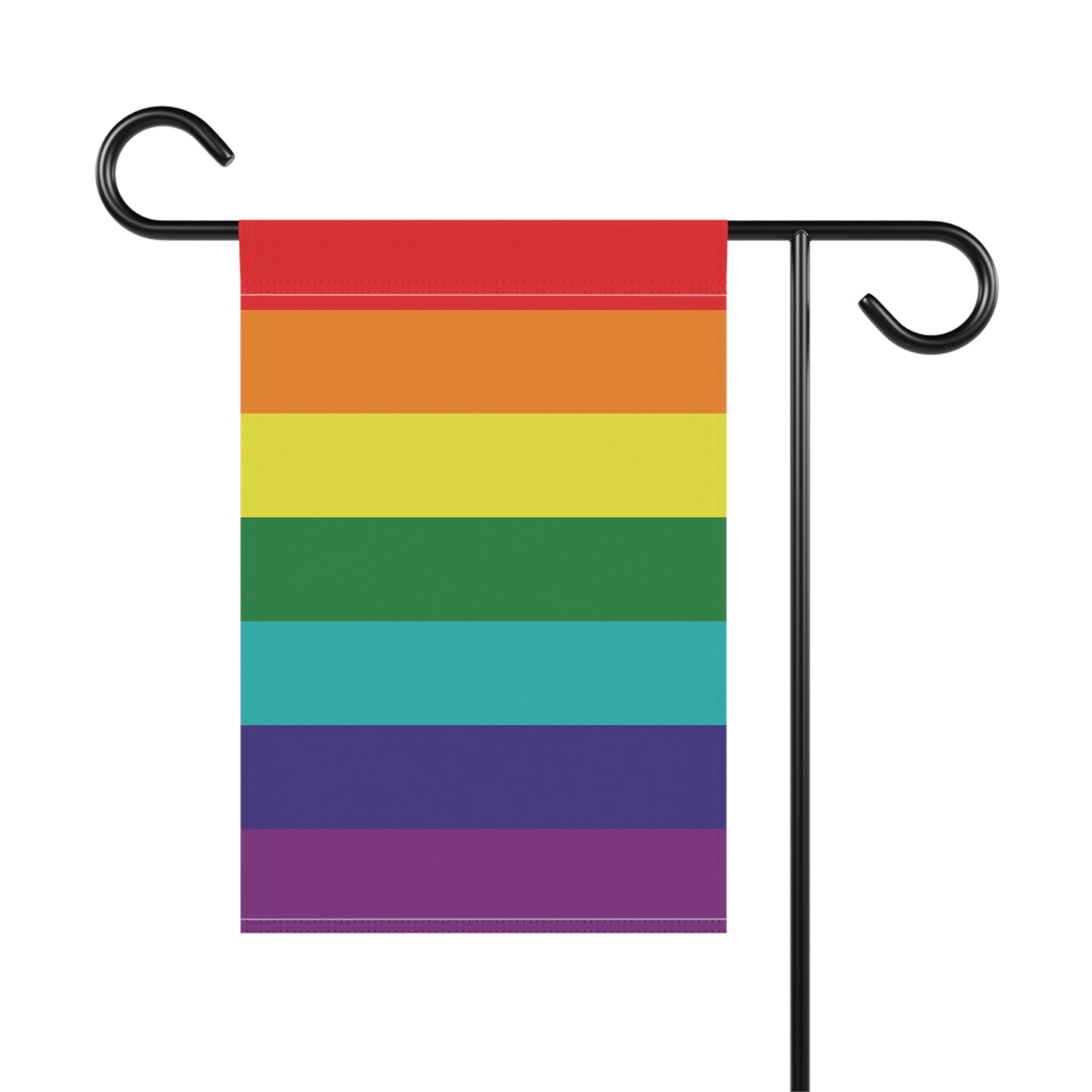 Rainbow Pride 7-Stripe Garden Flag Banner