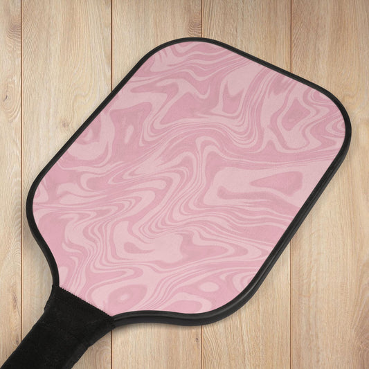 Pink Swirl Pickleball Paddles