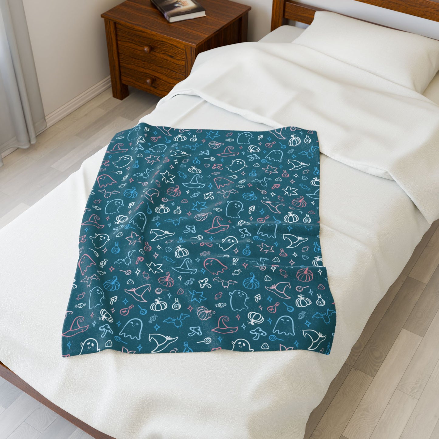 Transgender Pride Halloween Velveteen Plush Blanket