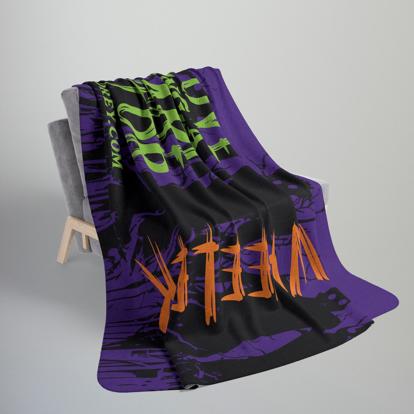 I Love Being a Scare Actor Personalized Fleece Sherpa Blanket • Irvine Ondrey Engineering