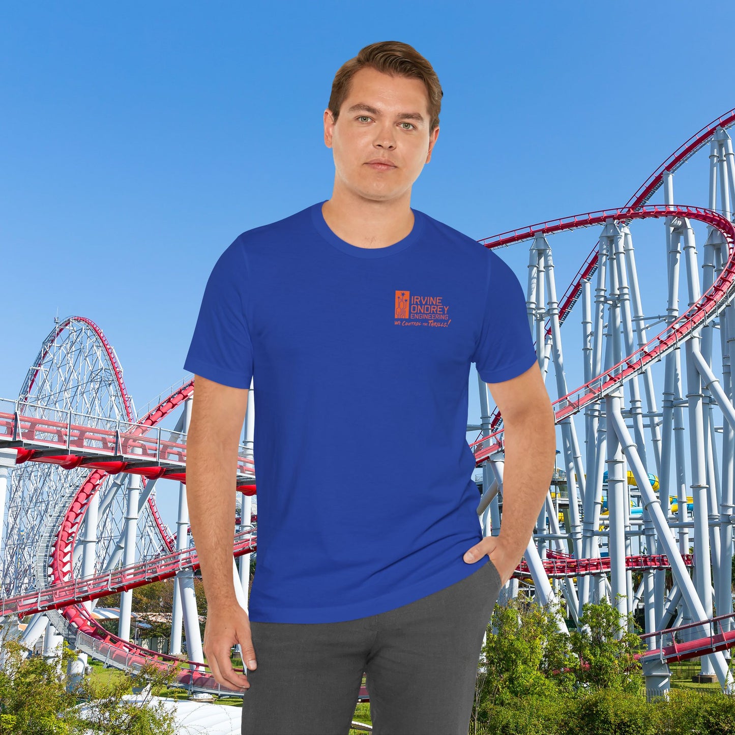OG Woodie Tee (BACK graphic) • Irvine Ondrey Engineering