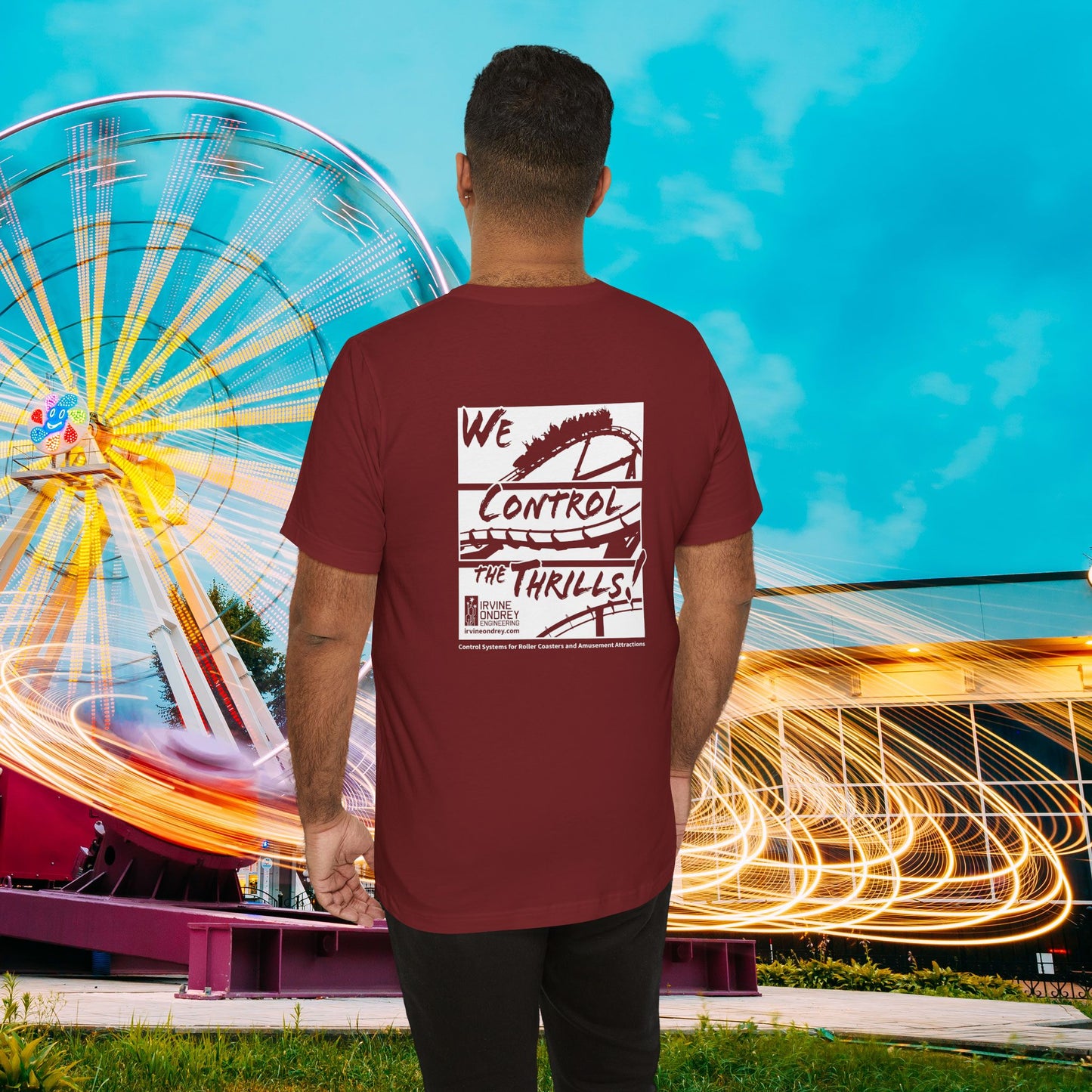 OG Steelie Tee (BACK graphic) • Irvine Ondrey Engineering